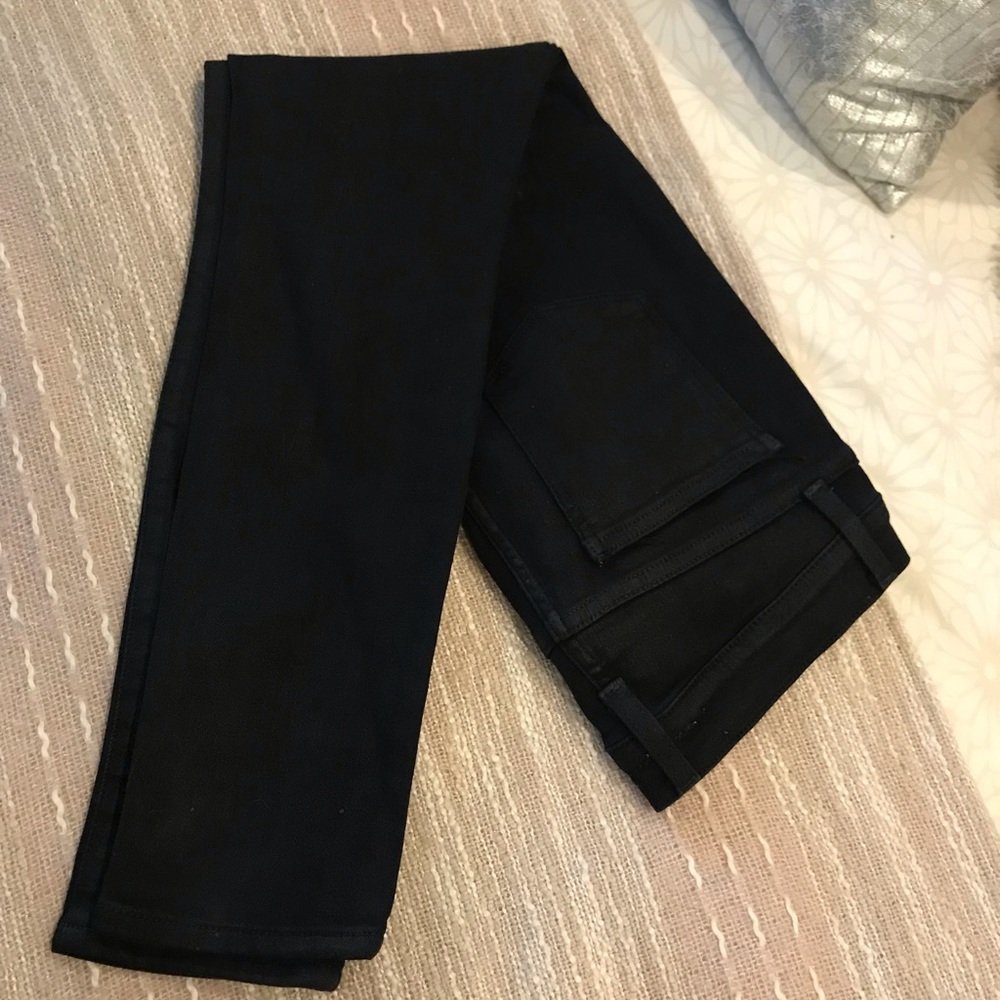 else ankle length black jeans